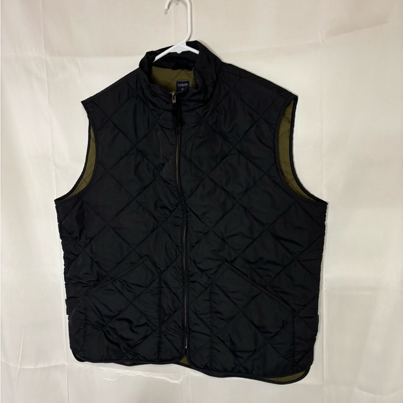 Mens size XL J Crew brand quilted vest, #H811 - Picture 1 of 5